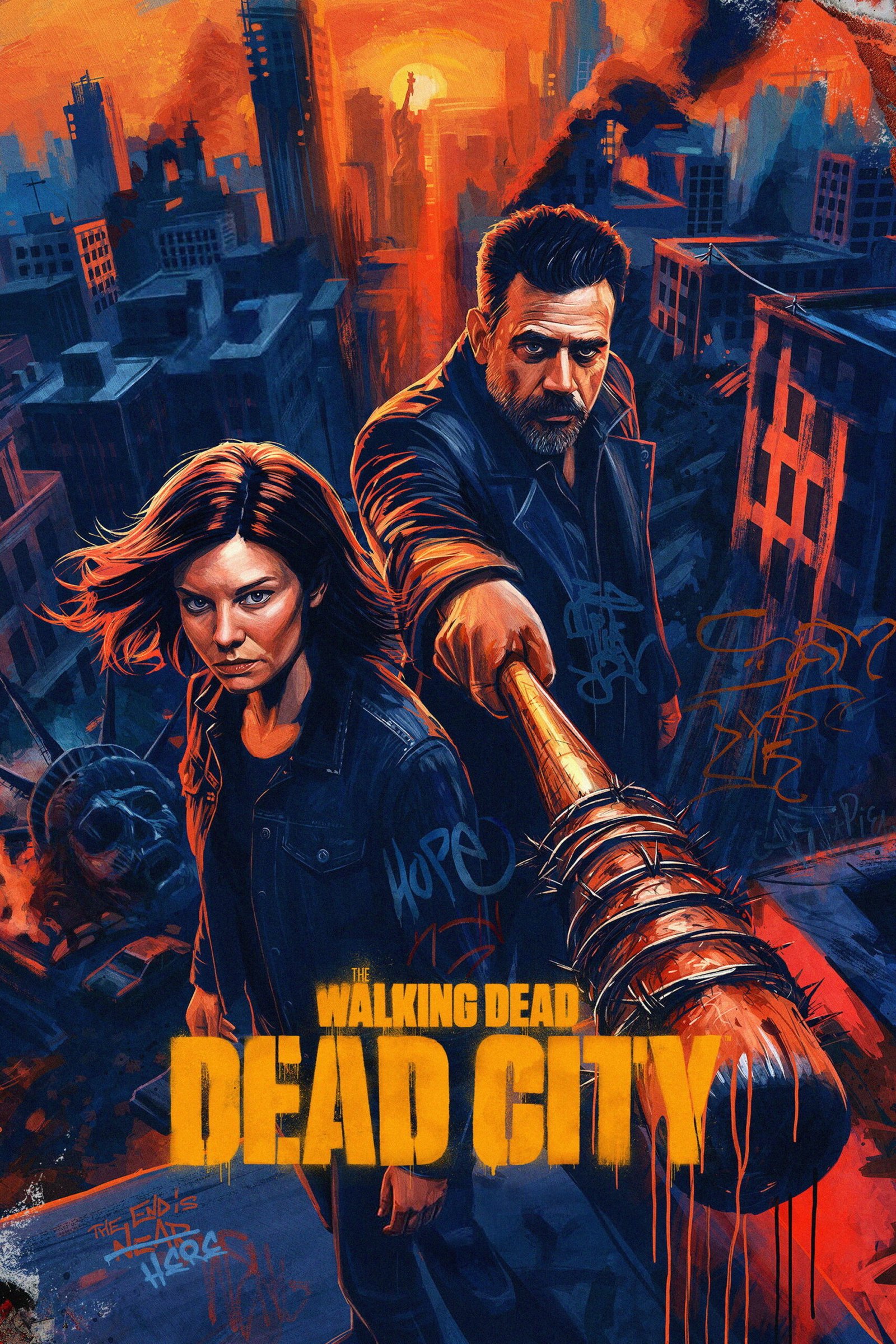 The Walking Dead: Dead City season 3 key art poster